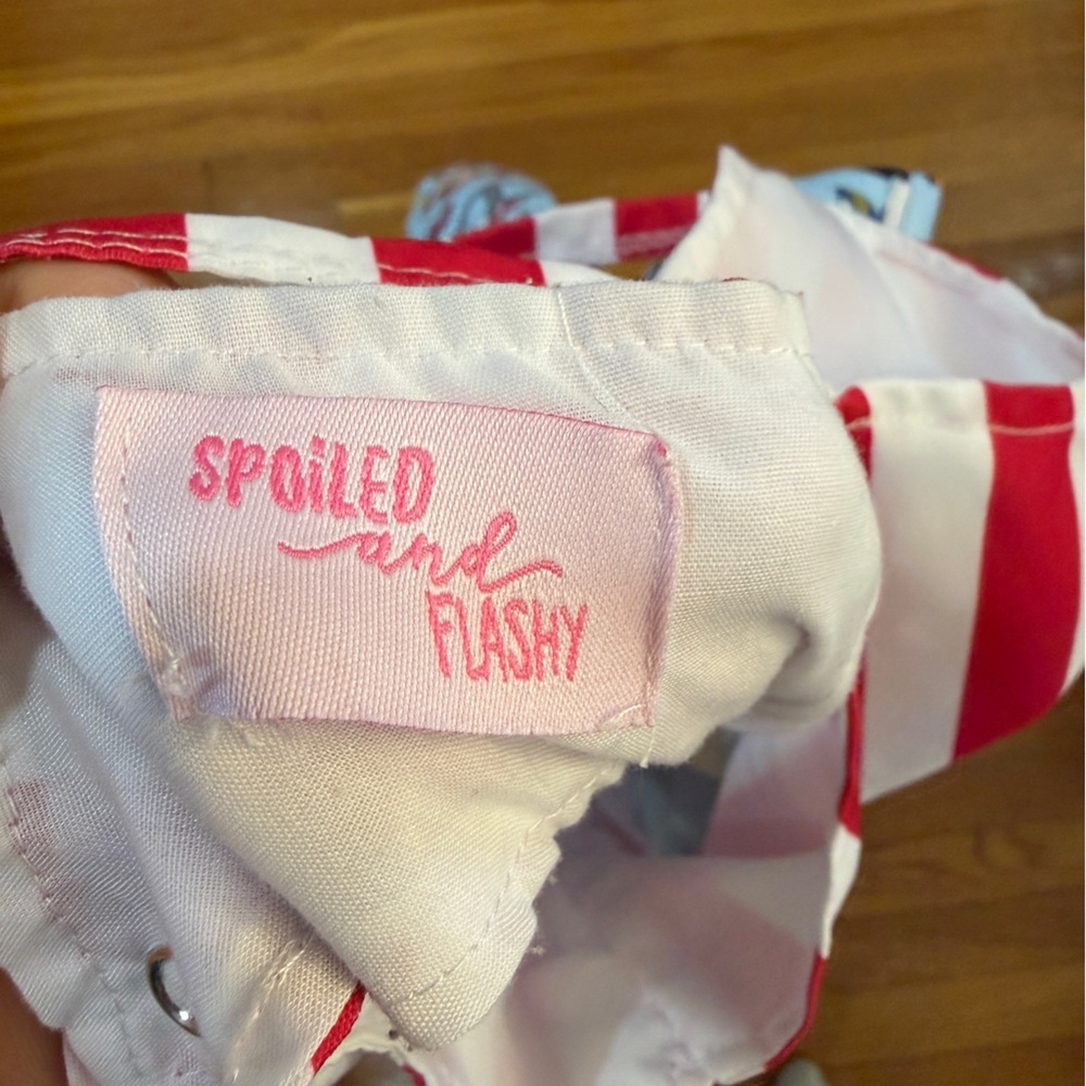 Spoiled & Flashy Boutique Disney Nautical Mickey Friends Dress - Girl's Size 4T - Picture 9 of 9